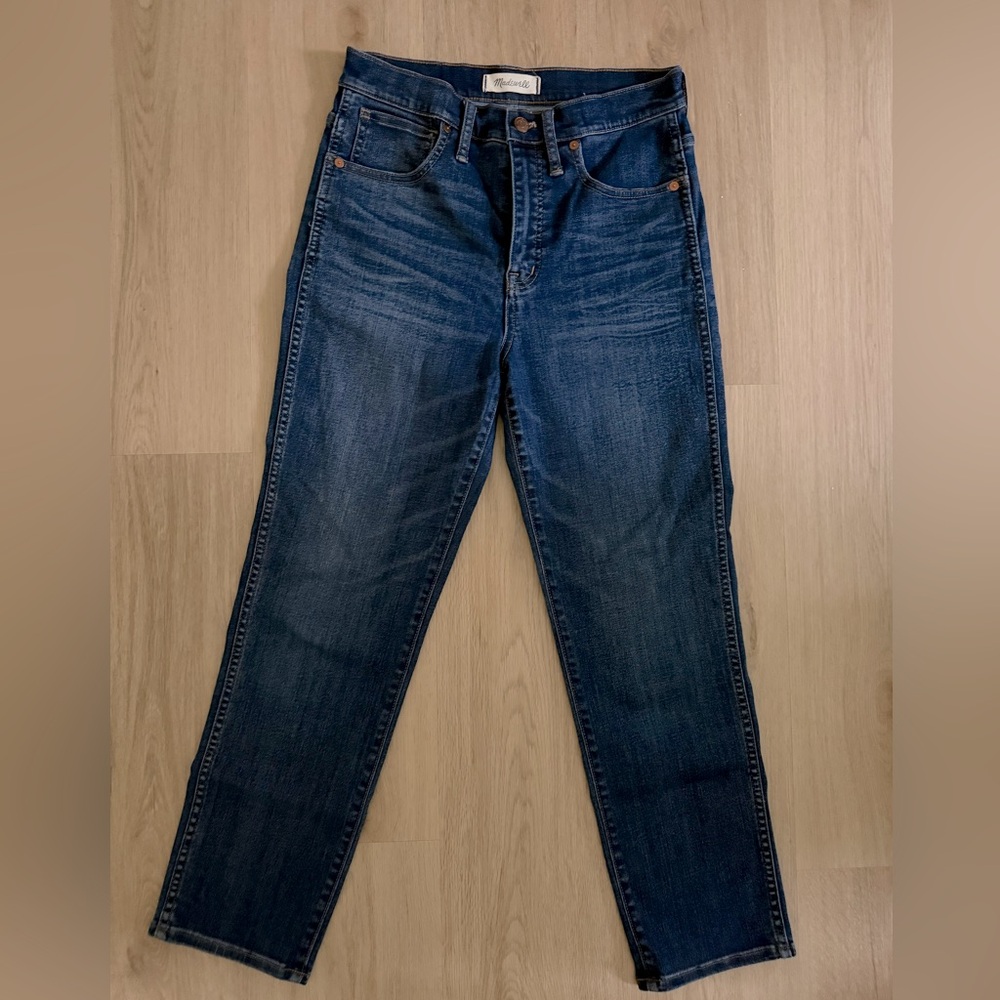 Madewell Stovepipe Jeans in Holburn Wash Size 27
